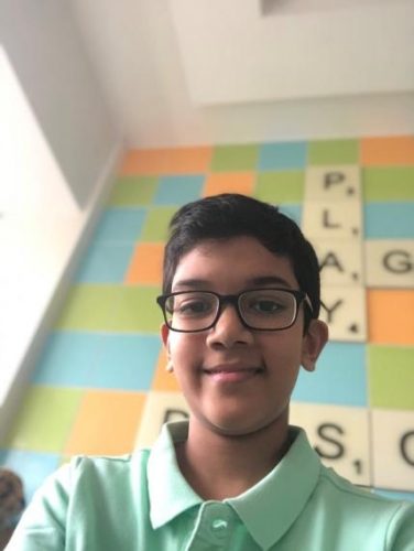 Arav Barmecha, 12 years