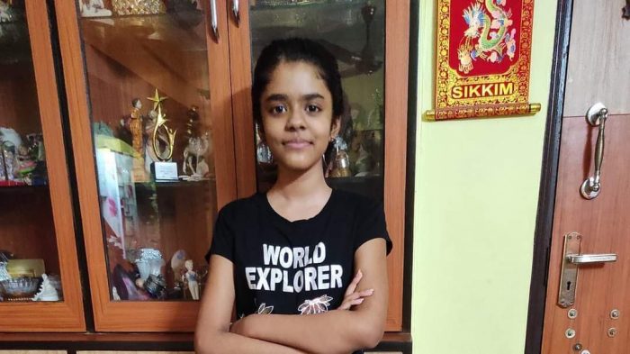 Anandi Banerjee, 12 years
