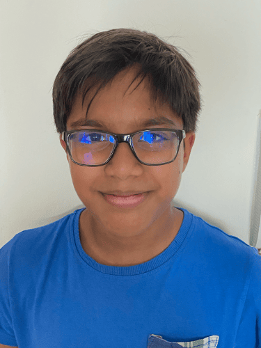 Krrishiv Shroff, 12 years