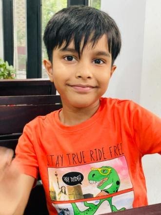 Shivansh Agarwal, 7 years