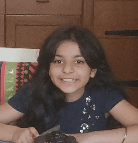 Tiaara Pandey, 11 years