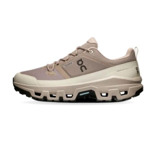 On Running Cloudrock Low Waterproof "Cinder Fog"