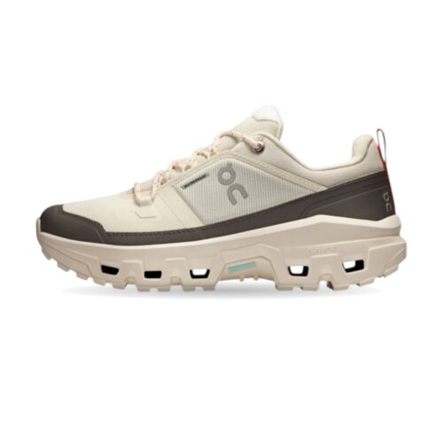 On Running Cloudrock Low Waterproof "Ivory grey"