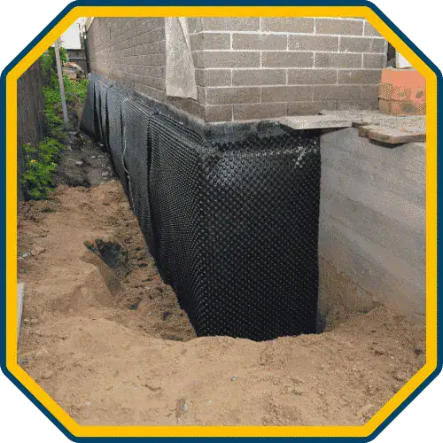 basement and foundation insulation icon