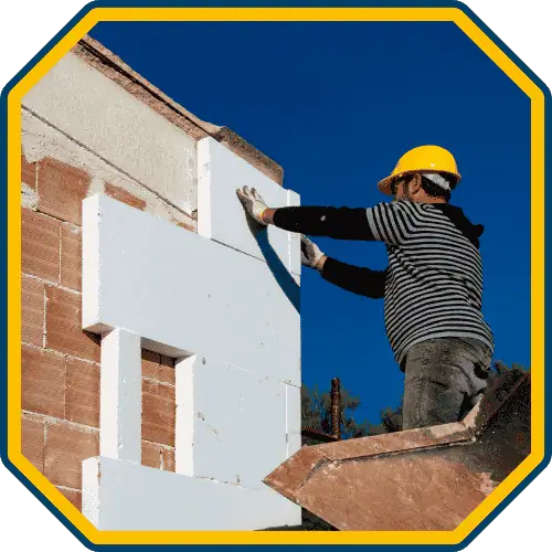 external wall insulation icon