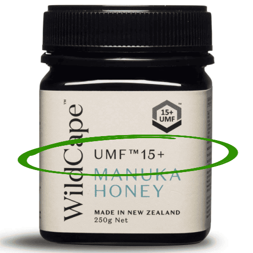 wild capes manuka honey jar