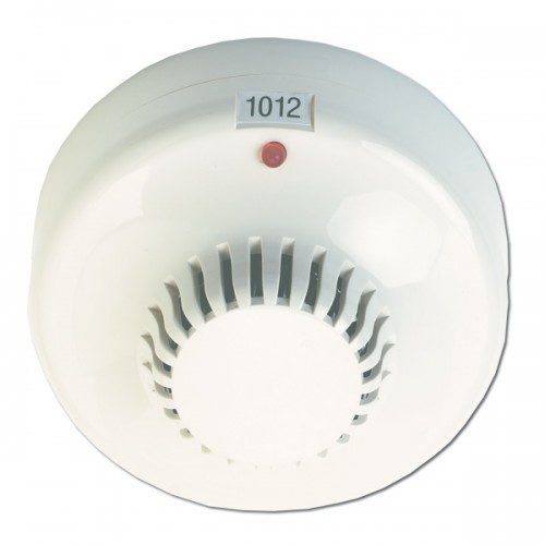 ANALOGE ADDRESSABLE optical smoke detector above the suspended ceiling