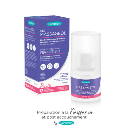 Lansinoh - Huile de massage du Périnée (Bio - 50ml) Lansinoh