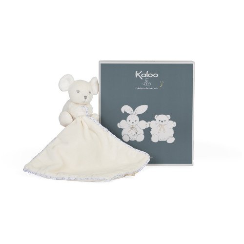 Kaloo Doudou souris câline Crème