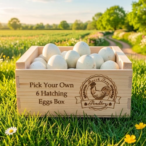 Pick Your Own 6 Premium Hatching Eggs Box