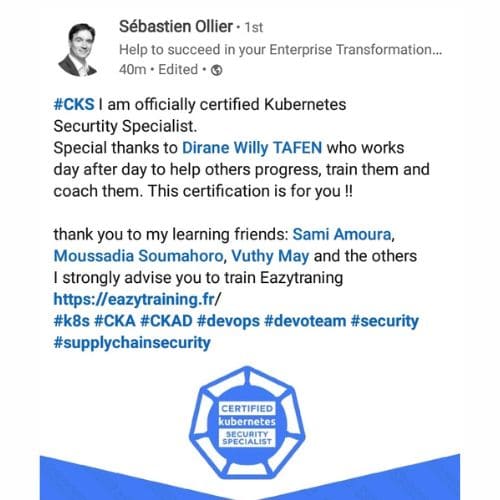 certified Kubernetes Security Specialist