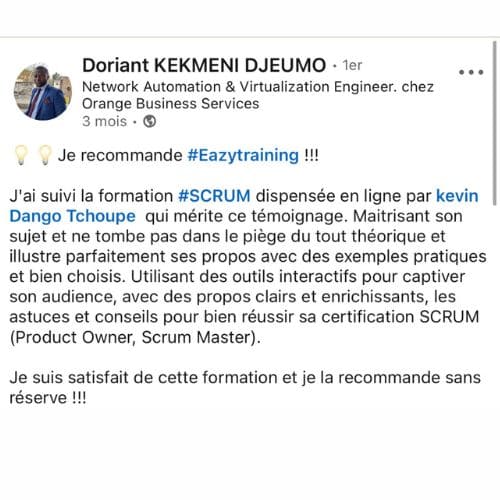 JE RECOMMANDE eazytraining