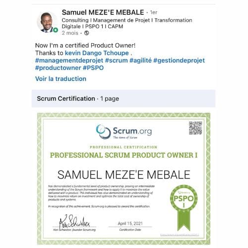 Scrum master