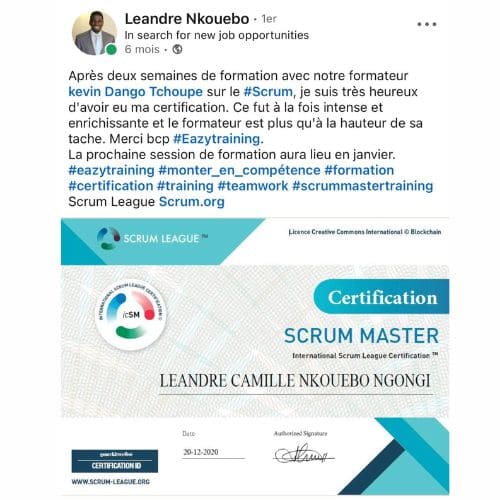 certification scrum master