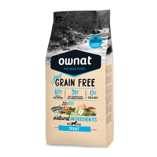 Ownat Just Grain Free Trucha Trout 14 kg