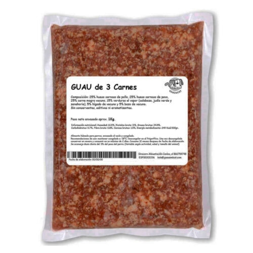 Barf 3 Carnes Cocinado