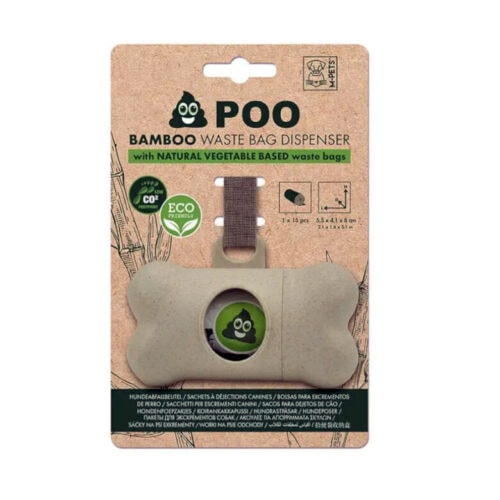 Dispensador de Bolsas de Bamboo Biodegradable