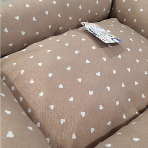 Texpet Cuna Loneta Hearts