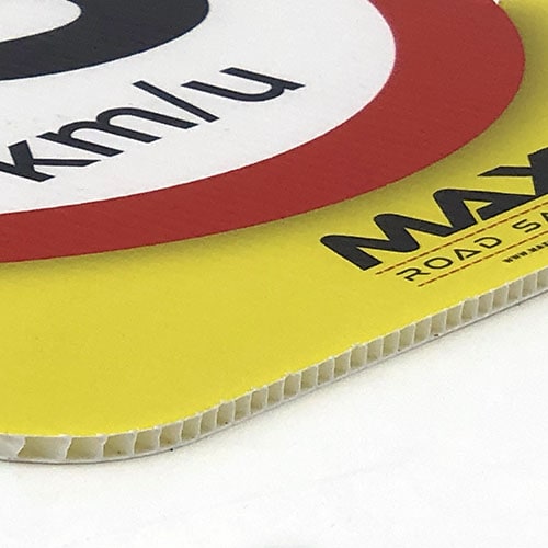 Max verkeerspoppetje | 80 km/u | Bugdet PP bord (S) - Afbeelding 2