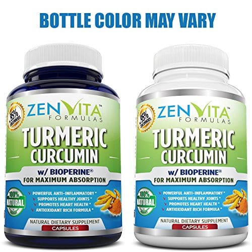 Turmeric Curcumin with Bioperine & 95% Curcuminoids - 200 Capsules, 1300 mg Per Serving, 100% Natural Premium Extract, Powerful Joint Support, Inflammation & Pain Relief Supplement - Image 2