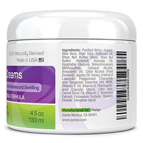 Puriya Cream For Eczema, Psoriasis, Rosacea, Dermatitis, Shingles and Rashes. Powerful 13-in-1 Natural Formula Provides Instant and Lasting Relief For Severely Dry, Cracked, Itchy, or Irritated Skin - Image 3