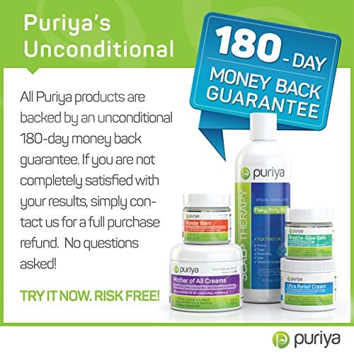 Puriya Cream For Eczema, Psoriasis, Rosacea, Dermatitis, Shingles and Rashes. Powerful 13-in-1 Natural Formula Provides Instant and Lasting Relief For Severely Dry, Cracked, Itchy, or Irritated Skin - Image 9