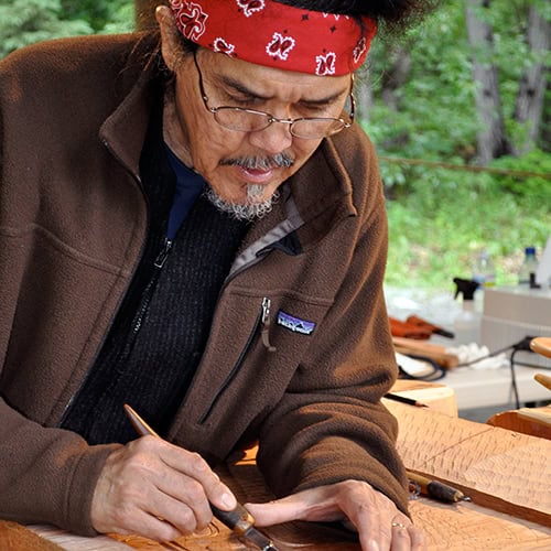 Israel Shotridge (Tlingit) was awarded a 2014 NACF Artist Fellowship in Traditional Arts.