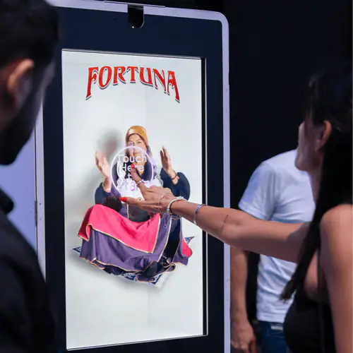 Fortuna AI | Fortune Teller rental for events in Los Angeles, Orange County, and nationwide