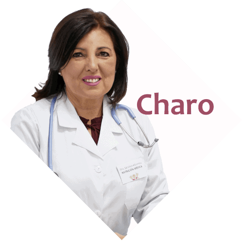Charo, médico nutricionista de la clínica de Móstoles