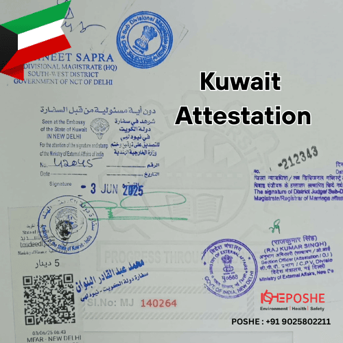 Kuwait certificate attestation