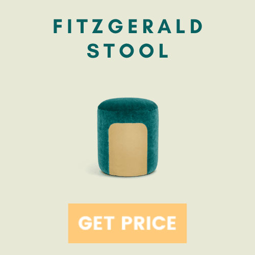 fitzgerald-stool fitzgerald-stool midcentury modern 15 Midcentury Modern Color Palette Ideas To Try fitzgerald stool