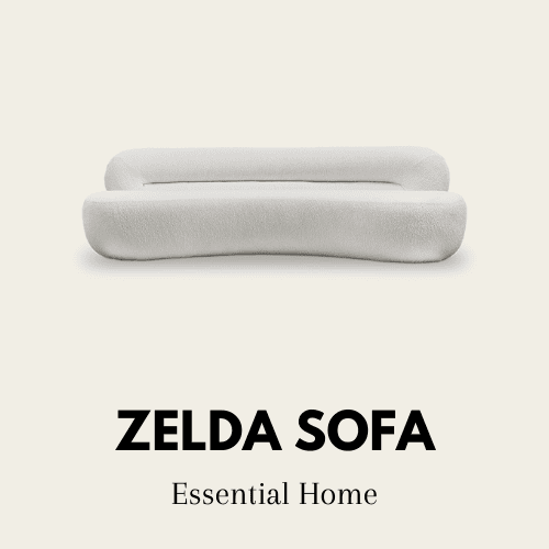 fireplace decorating ideas 57 Easy Fireplace Decorating Ideas That’ll Look Stylish All Year Long zelda sofa 1