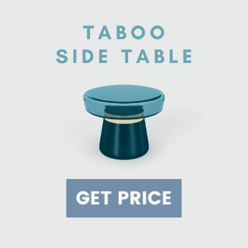 taboo-side-table taboo-side-table home design trends These Home Design Trends Will Be All The Rage This Fall taboo side table