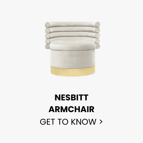 NESBITT-ARMCHAIR-WHITE NESBITT-ARMCHAIR-WHITE apartment design ideas The Very Best Studio Apartment Design Ideas to Help You Live Large NESBITT ARMCHAIR WHITE