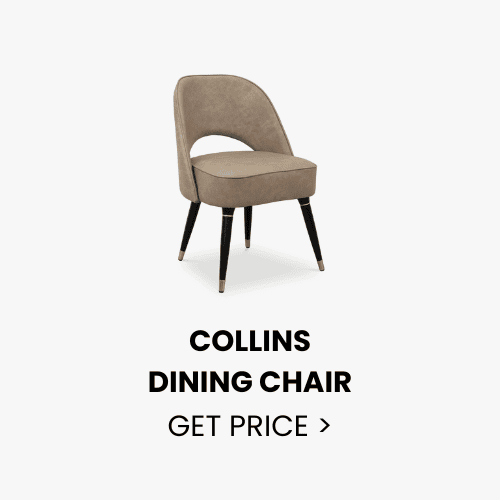 COLLINS-DINING-CHAIR COLLINS-DINING-CHAIR mid-century modern How to Mix Mid-Century Modern with Contemporary Decor COLLINS DINING CHAIR