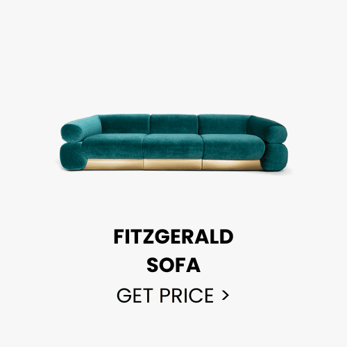 FITZGERALD-SOFA FITZGERALD-SOFA mid-century modern How to Mix Mid-Century Modern with Contemporary Decor FITZGERALD SOFA