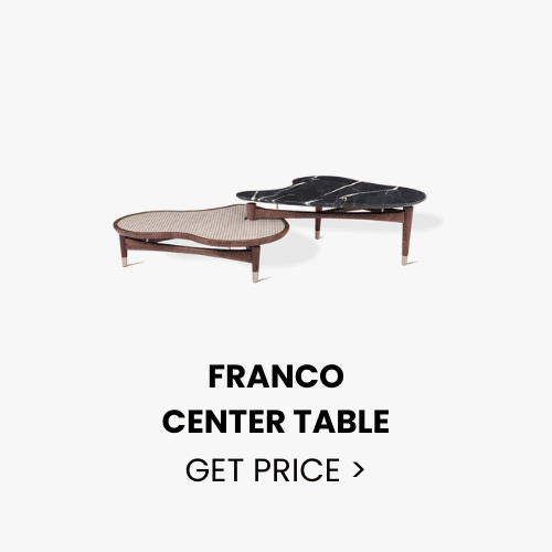 FRANCO-CENTER-TABLE FRANCO-CENTER-TABLE mid-century modern How to Mix Mid-Century Modern with Contemporary Decor FRANCO CENTER TABLE