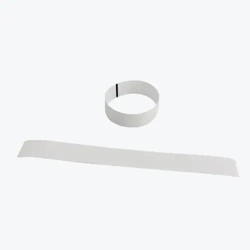 1" Plain Tyvek Wristbands