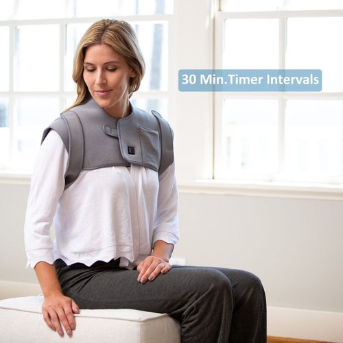 Infrared Heated Neck & Shoulder Electric Pain Relief Wrap