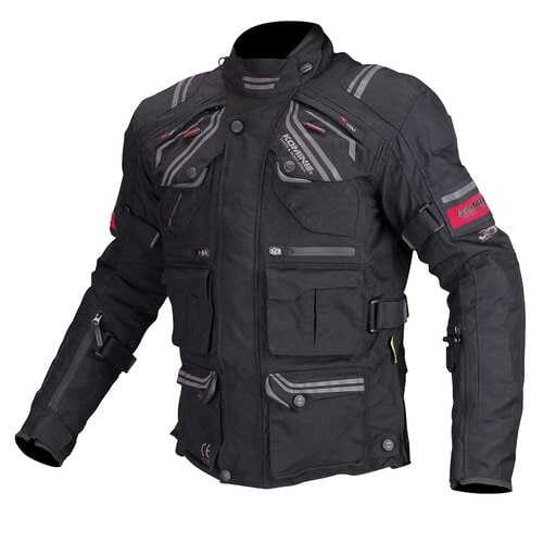 Komine JK-593 Protected Full Year Touring Jacket Black - (S EU Only)