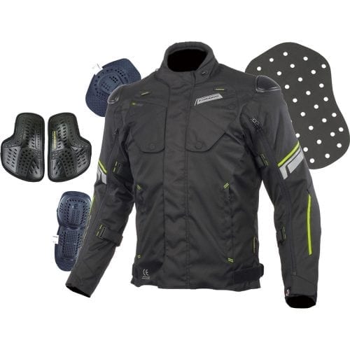 Komine JK-598 Protect Full Year JKT (Black) - 3XL EU and 4XL EU Only