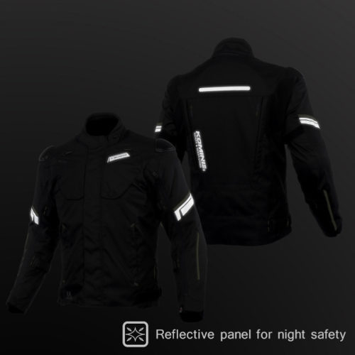 Komine JK-598 Protect Full Year JKT (Black) - 3XL EU and 4XL EU Only
