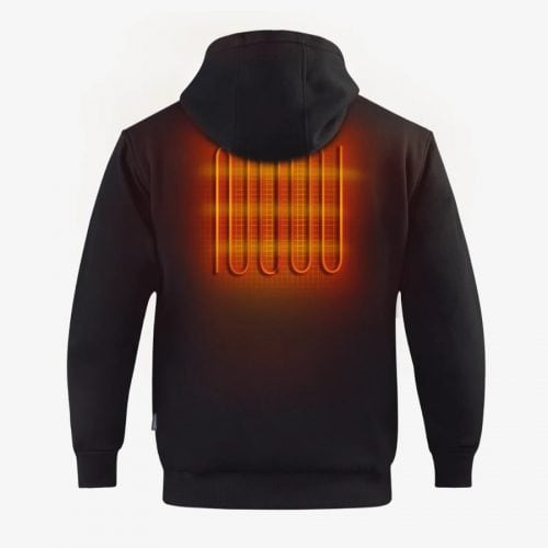 Unisex Transit 2.0 Heated Ultra Soft Hoodie with HeatSync™ - Grey