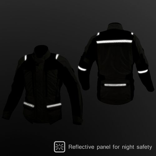 Komine JK-5744 Full Year Touring JKT-RAMA III-Black