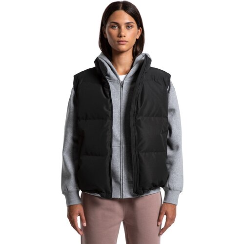 Wo's Puffer Vest Black - Image 6