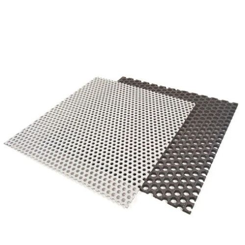 Silver Color Perforated Metal Sheets