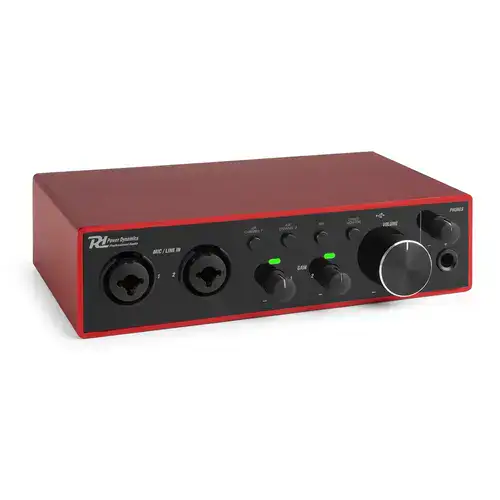 Power Dynamics PDX22 USB AUDIO INTERFACE  dual Hi-res 24-bit/192 kHz 172.769