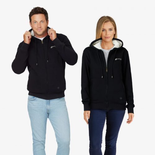 Unisex Transit 2.0 Heated Ultra Soft Hoodie with HeatSync™ - Grey