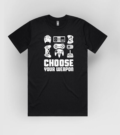 Choose Weapon T-shirt