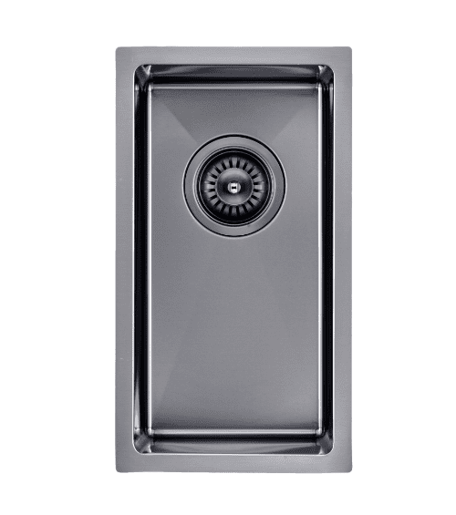 250x450x215mm 1.2mm Handmade Top/Undermount Single Bowl Kitchen Sink